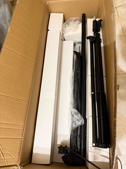 Осветление за студио softbox