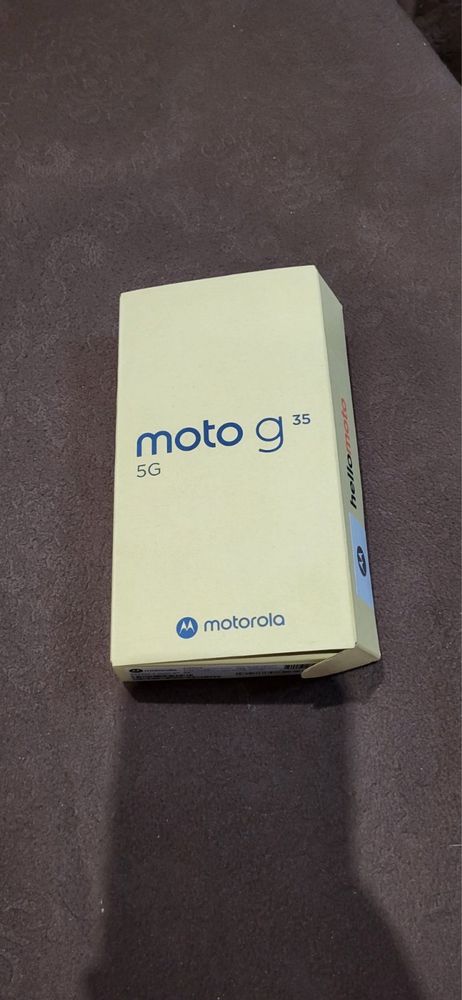 Motorola g35 256GB гаранция 36 месеца НЕРАЗПЕЧАТАН