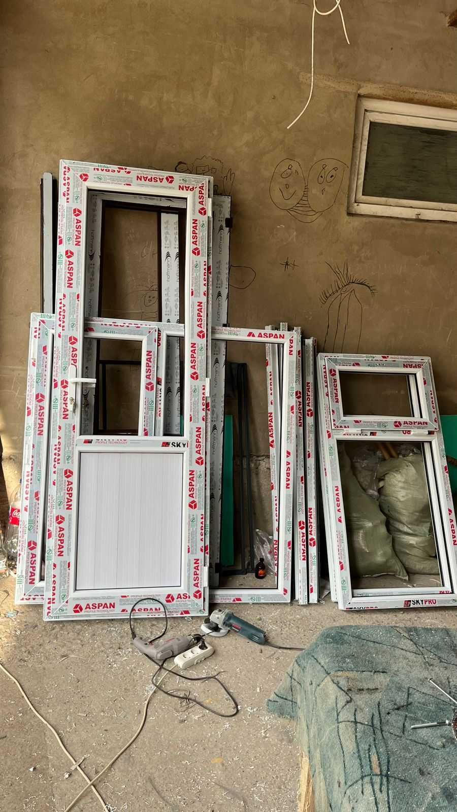Пластиковые окна Офисные перегородкий Двери Витражи на заказ Шымкент