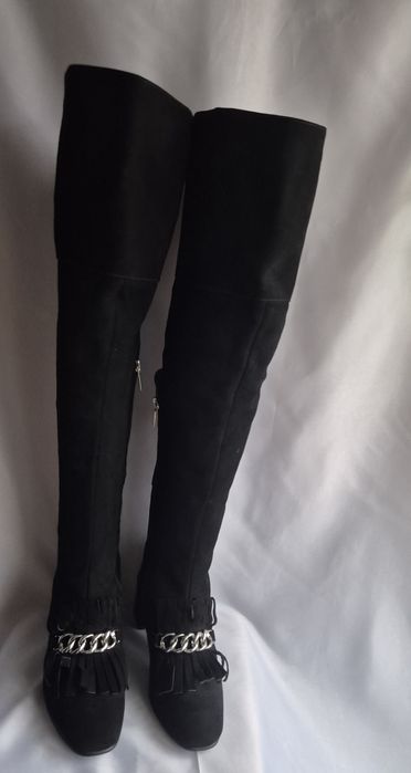 Cizme femei  piele Lazzarini nr.38 lungi