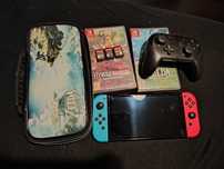 Nintendo Switch oled + games