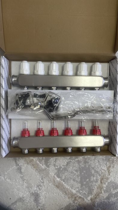 Коллекторный блок с расходомерами ep.s1101-06, Europroduct