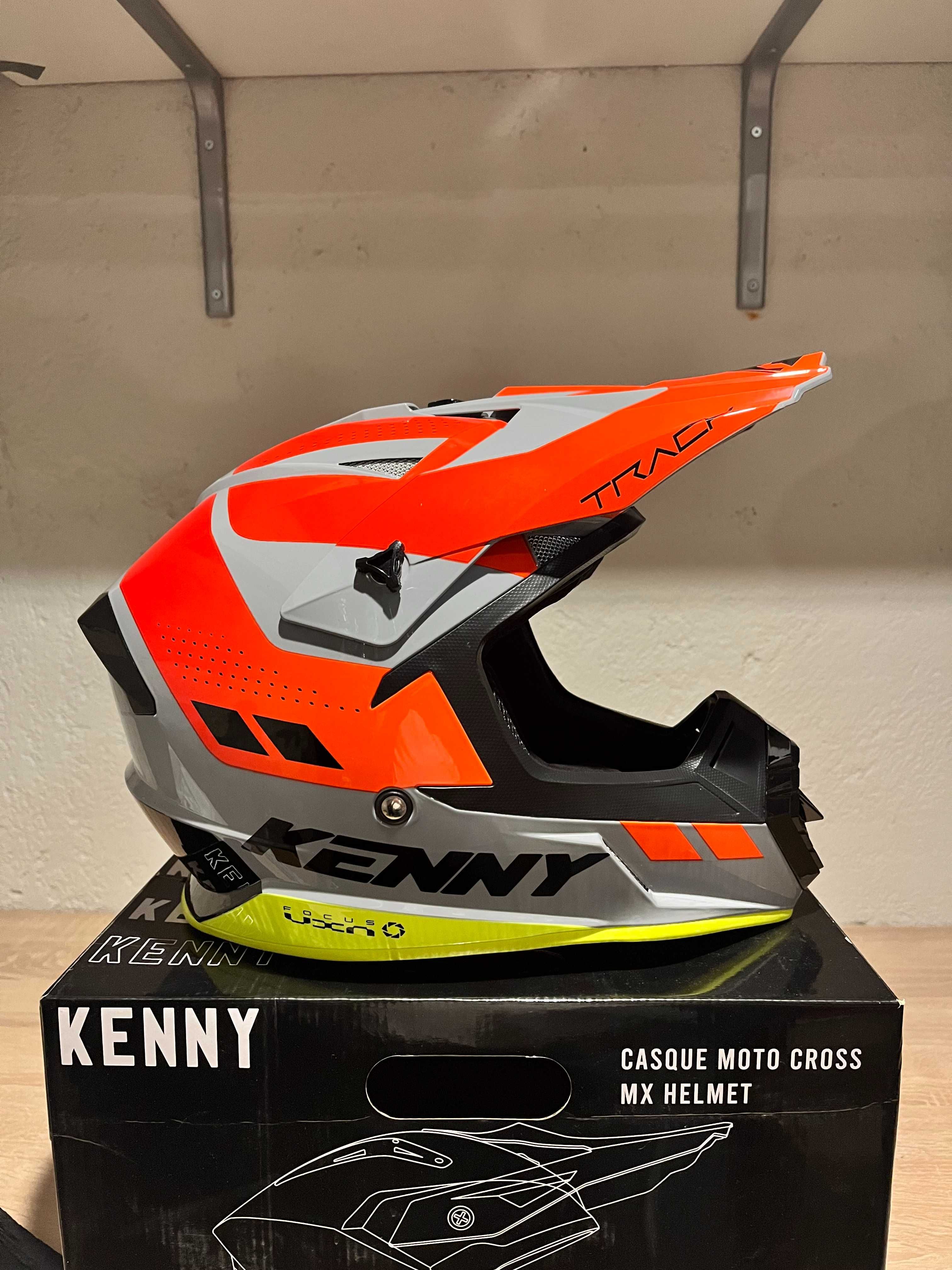 Casca moto cross enduro KENNY Track L