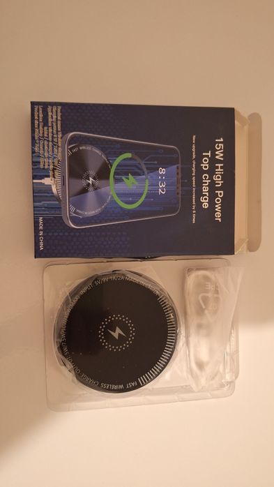 Stație de Încărcare Wireless 15W Încărcător Rapid pentru iPhone 16 Pro