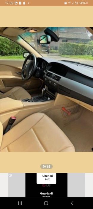 BMW 523i E60 motor 2.5 benzina+GPL