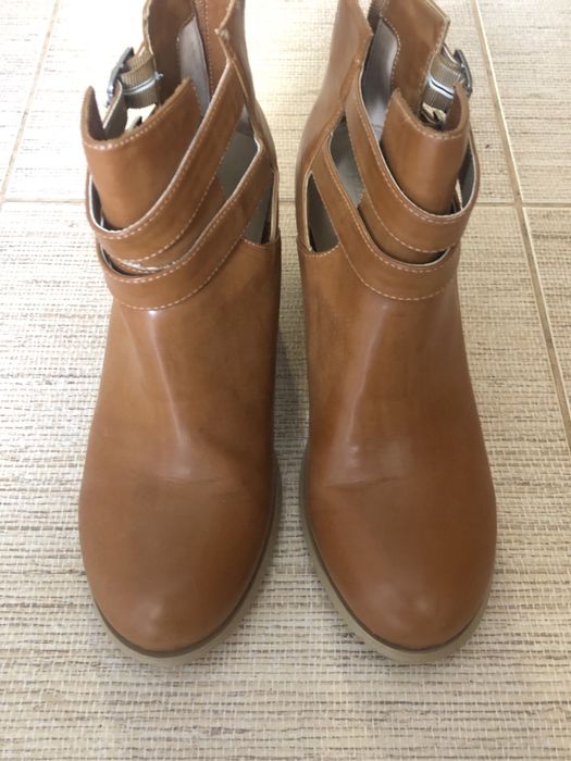 Botine maro deschis 41