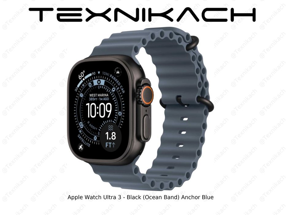 Новый • Apple Watch Ultra 3 (Ocean Band) • Доставка