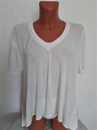 bluza alba zara, marima L