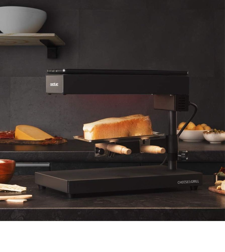 Gratar electric Cecotec Raclette Cheese&Grill 6000 Blac
