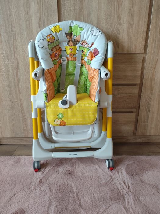 Peg Perego Prima Pappa Follow Me - Детско столче Прима Папа  Жълто