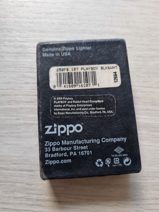 Bricheta Zippo Playboy 2008 Made in Usa