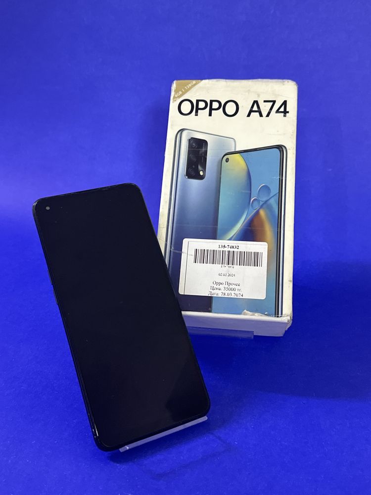 Oppo (Оппо) А74 128 GB 4 GB. Выгодно купите в Актив Ломбард