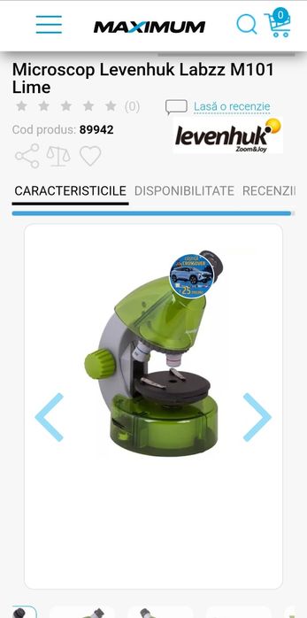 Vând microscop Levenhuk Labzz