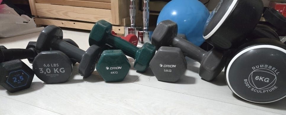 Gantere greutăți  fitness