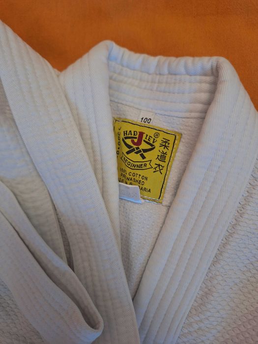 Детско кимоно бяло размер 100