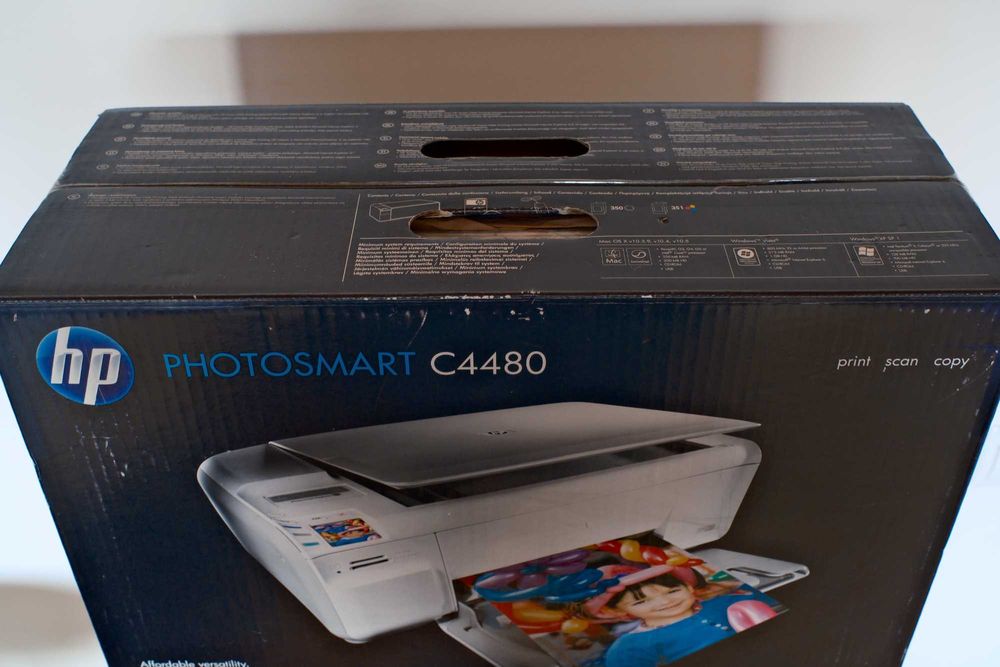 Imprimanta multifunctionala HP PhotoSmart C4480 noua sigilata
