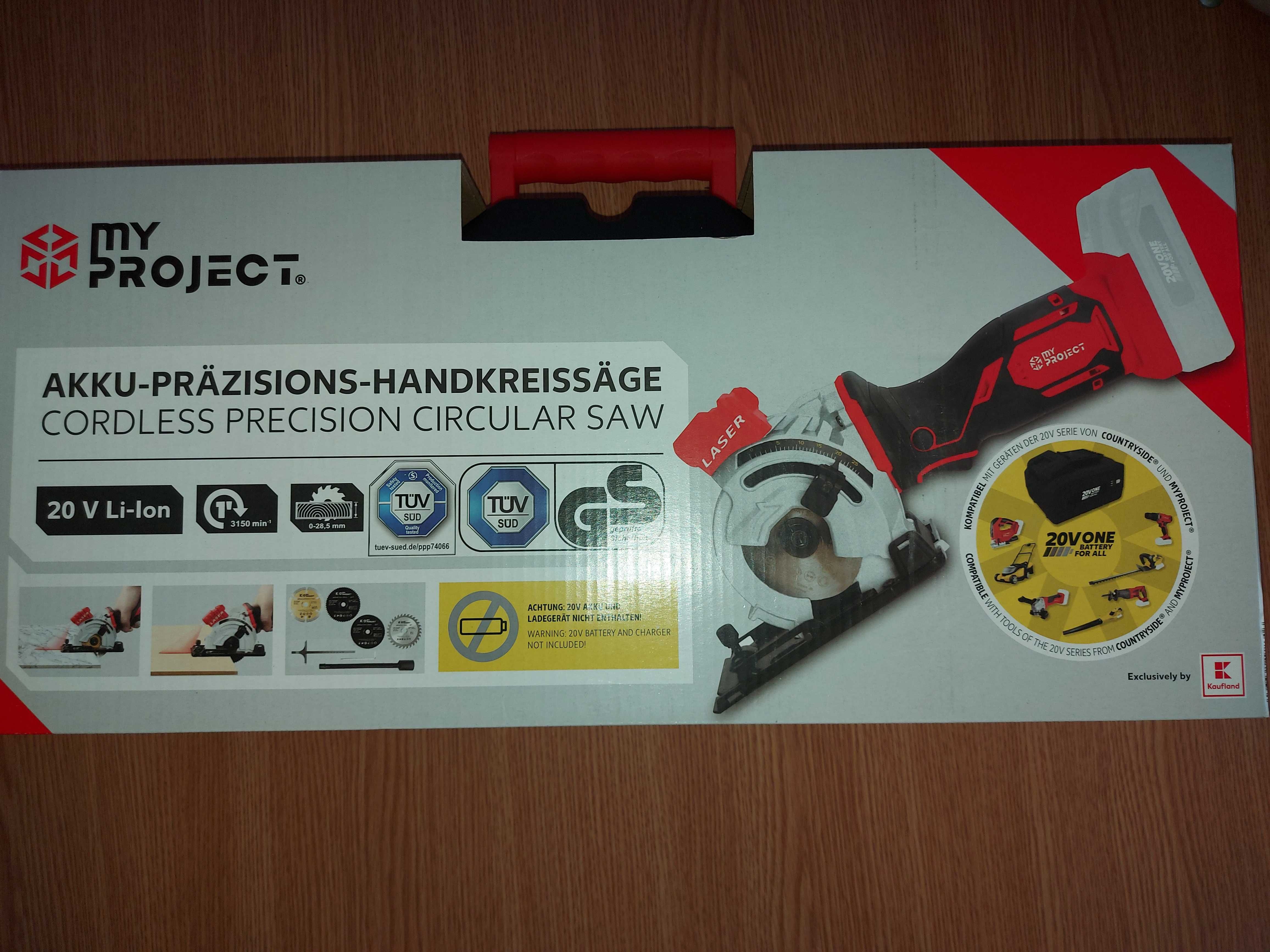 Vechi - Fierastrau circular MyProject laser , 20V – acumulator