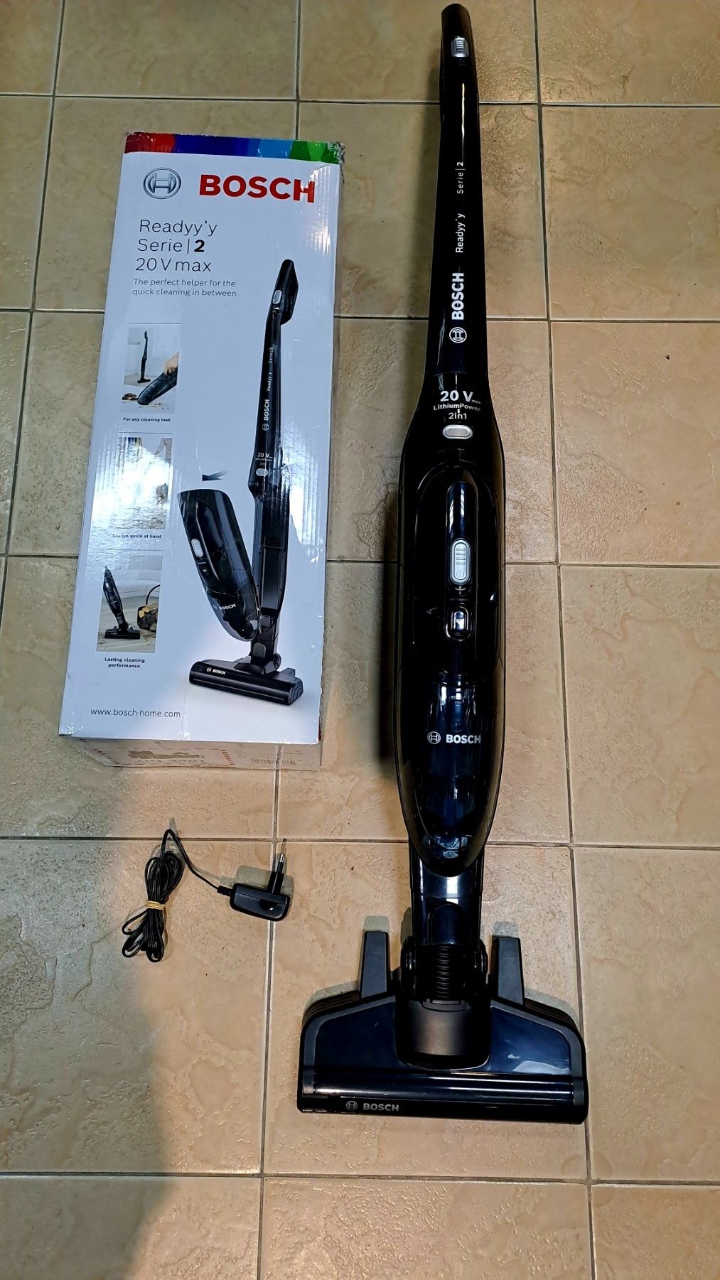 BOSCH Readyy'у serie2 ,20V безкабелна акомулаторна прахосмукачка-300лв