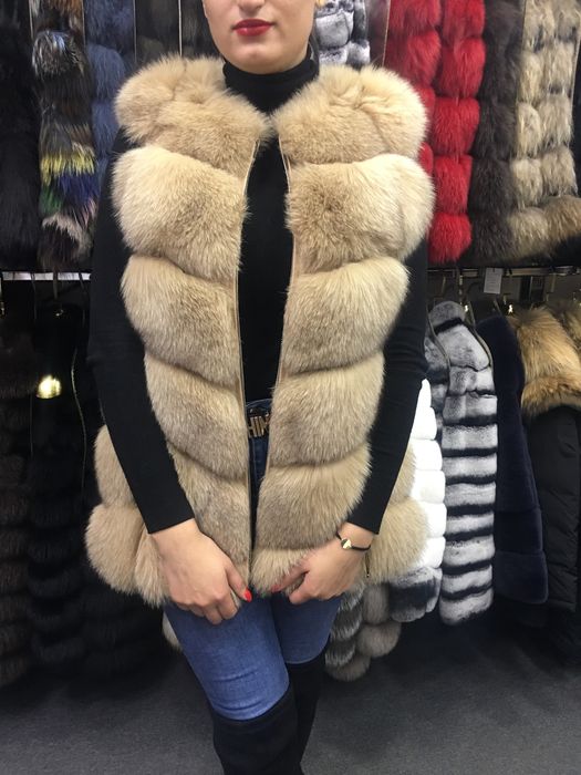 Veste din blana naturala