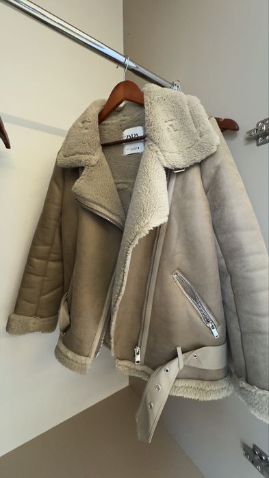 Дубленка женская Zara