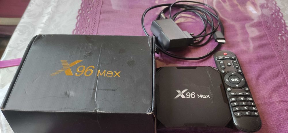 ТВ бокс X96 Max+, Andoid smart tv