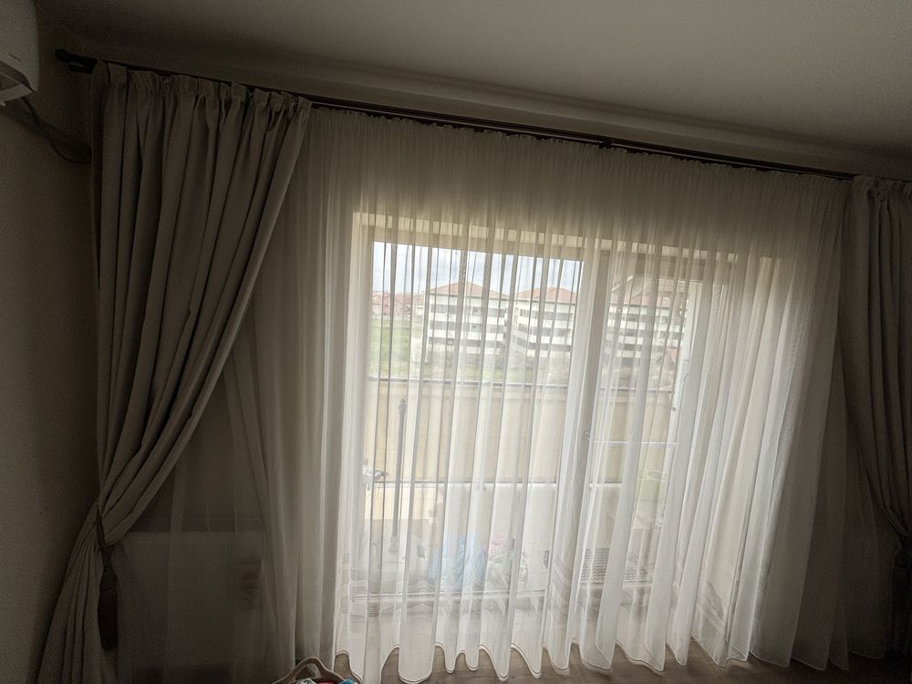 Set draperii + ciucuri