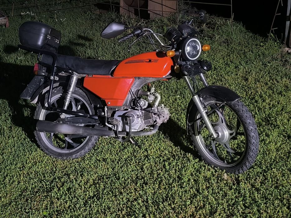 Мотоцикл  на учёте