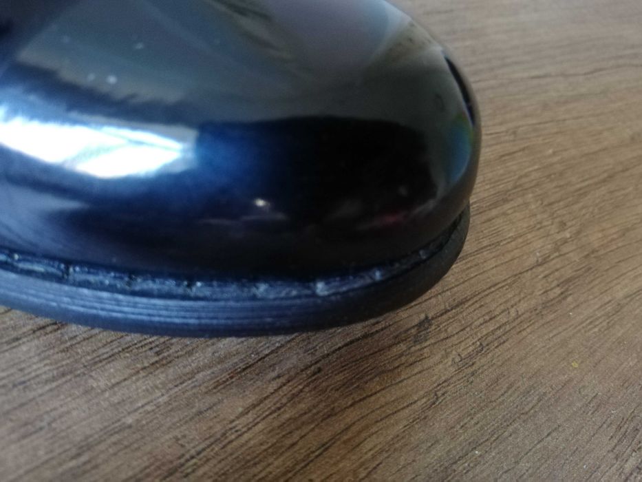 Дамски лачени обувки  ПАОЛО БОТИЧЕЛИ, нисък ток, шита подметка