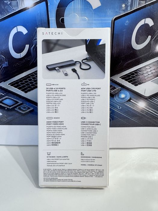 Hub Satechi USB-C Multiport NOU