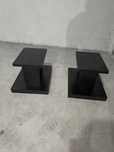 Standuri Boxe Negre PAL 24cm