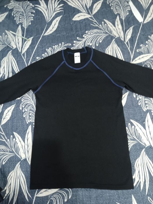 Мужское бельё нательное из трикотажного полотна из полушерстяной пряж