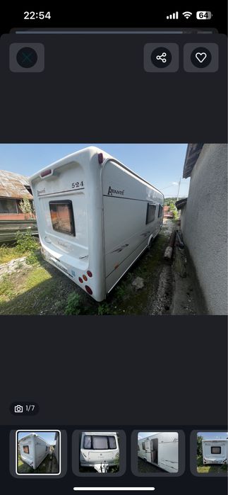 De vanzare Rulota Elddis