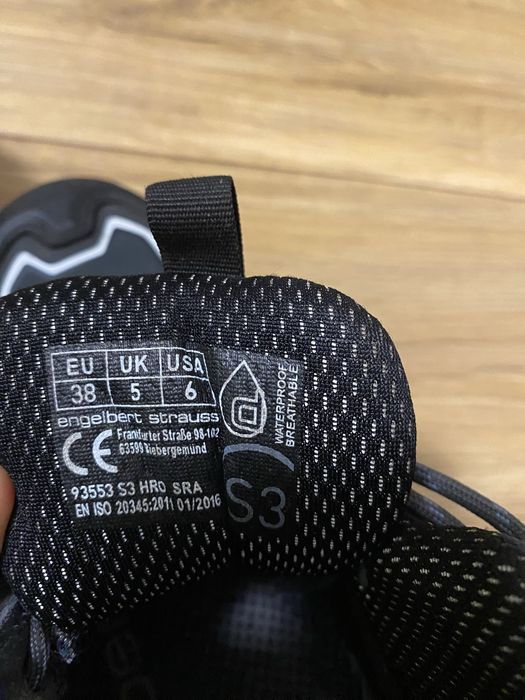 Engelbert Strauss-bocancide lucru,stare impecabila,S3,bombeu metalic38