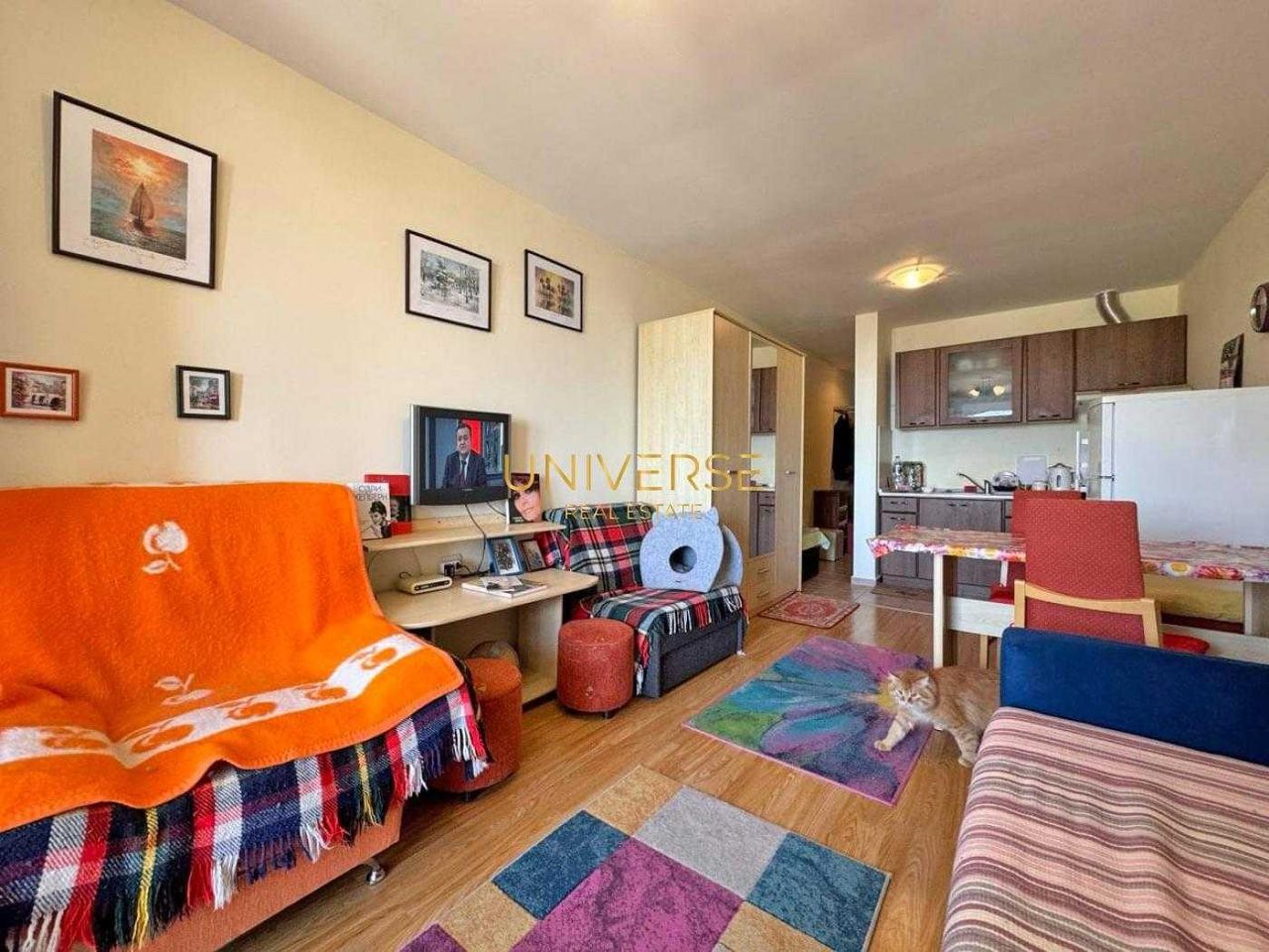 Продава се Едностаен апартамент в Свети Влас - 37 кв.м за 1552 €/кв.м - Снимка #1