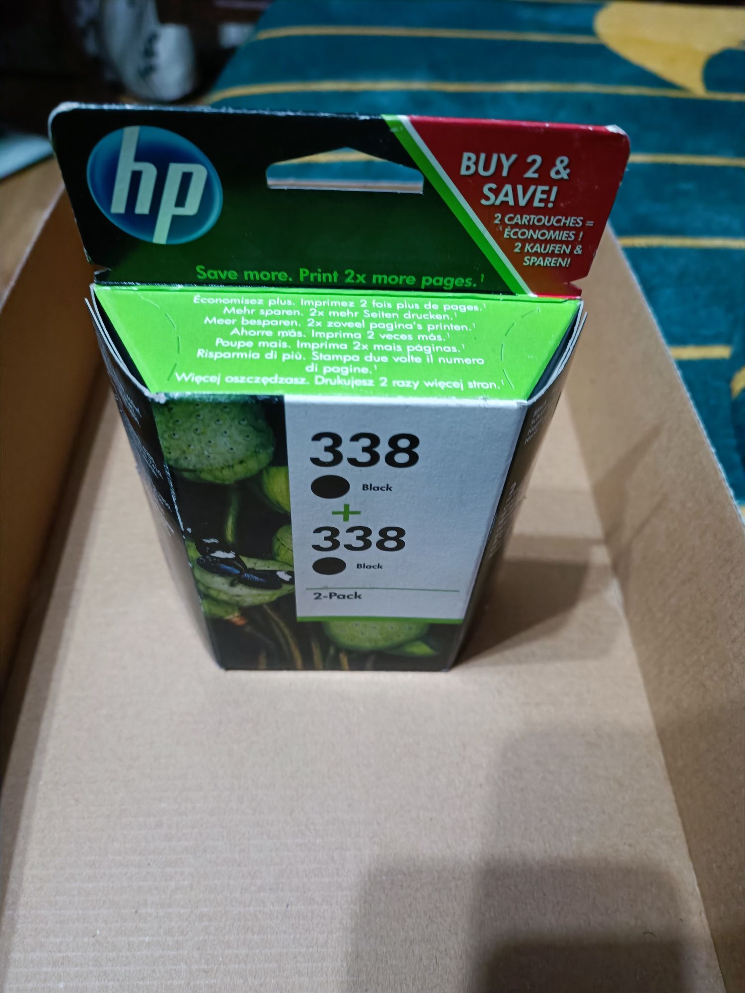 Cartușe HP 338 Black  2 Pack