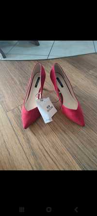 Oferta! Pantofi roșii Orsay
