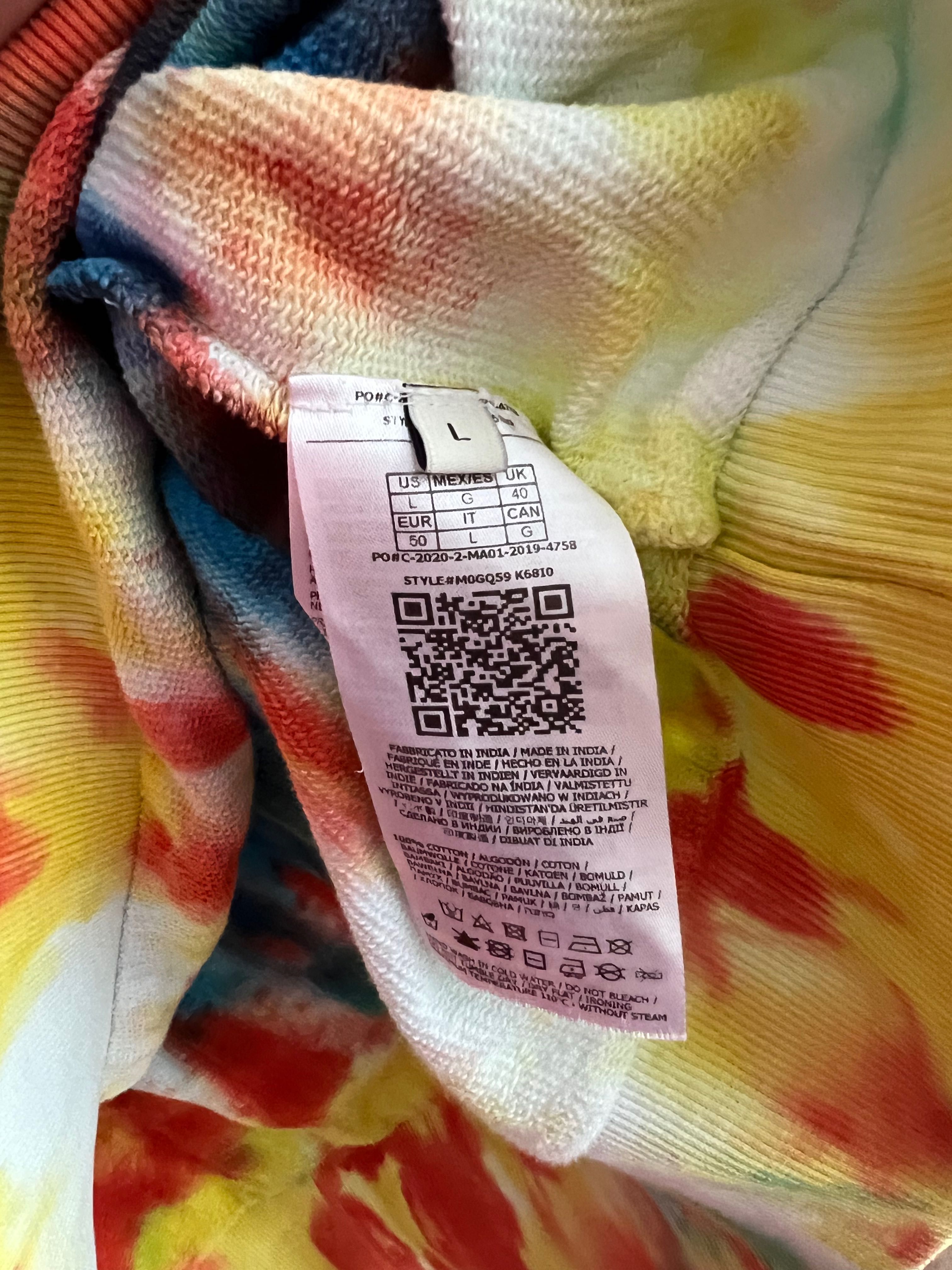 Guess pulover tie dye