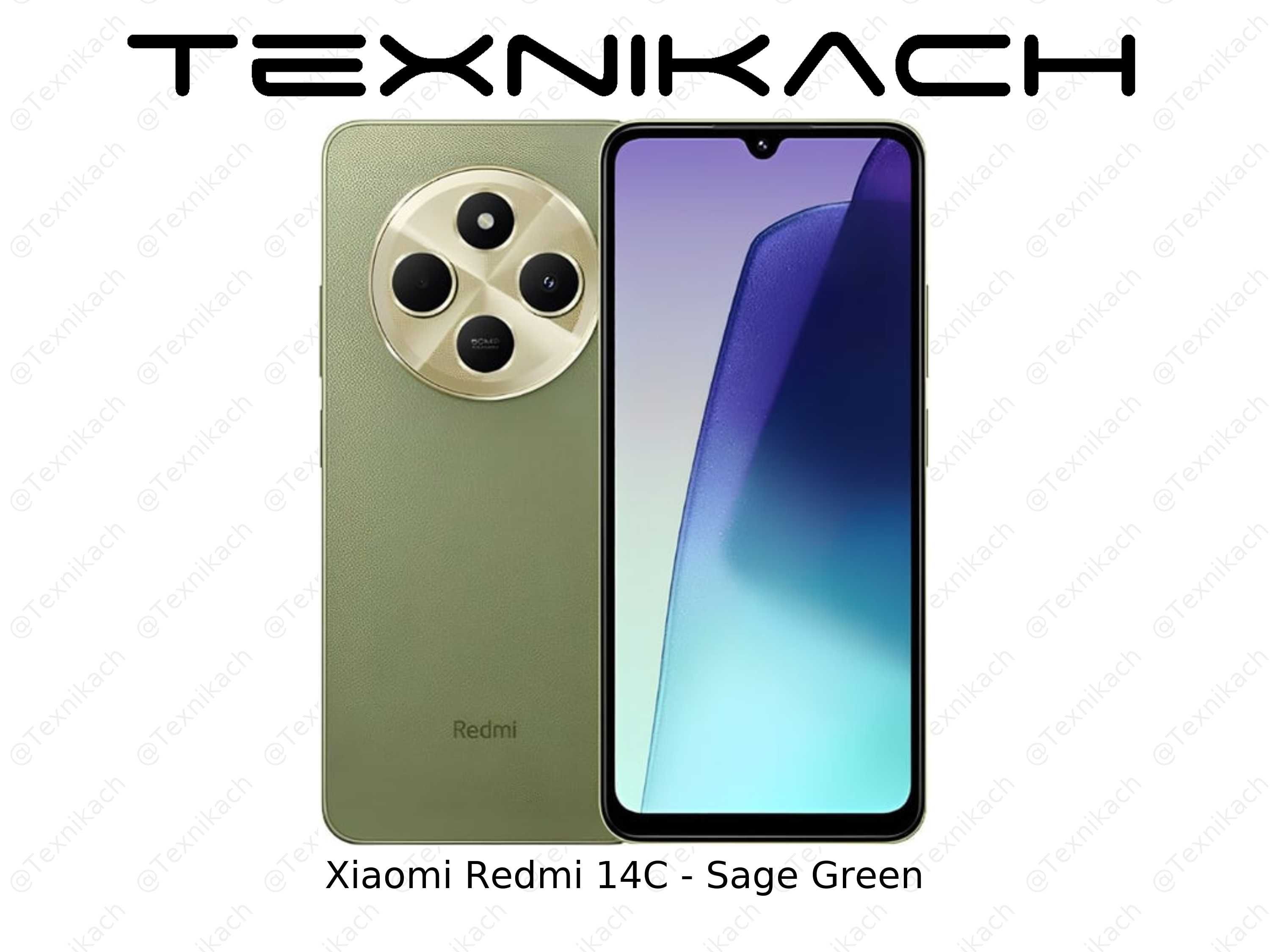 Новый • Xiaomi Redmi 14C • 4/128Gb • 8/256Gb • Доставка