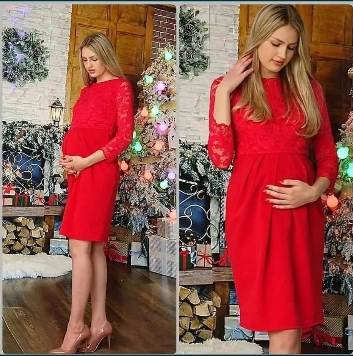 Нарядное платье для беременных и кормящих