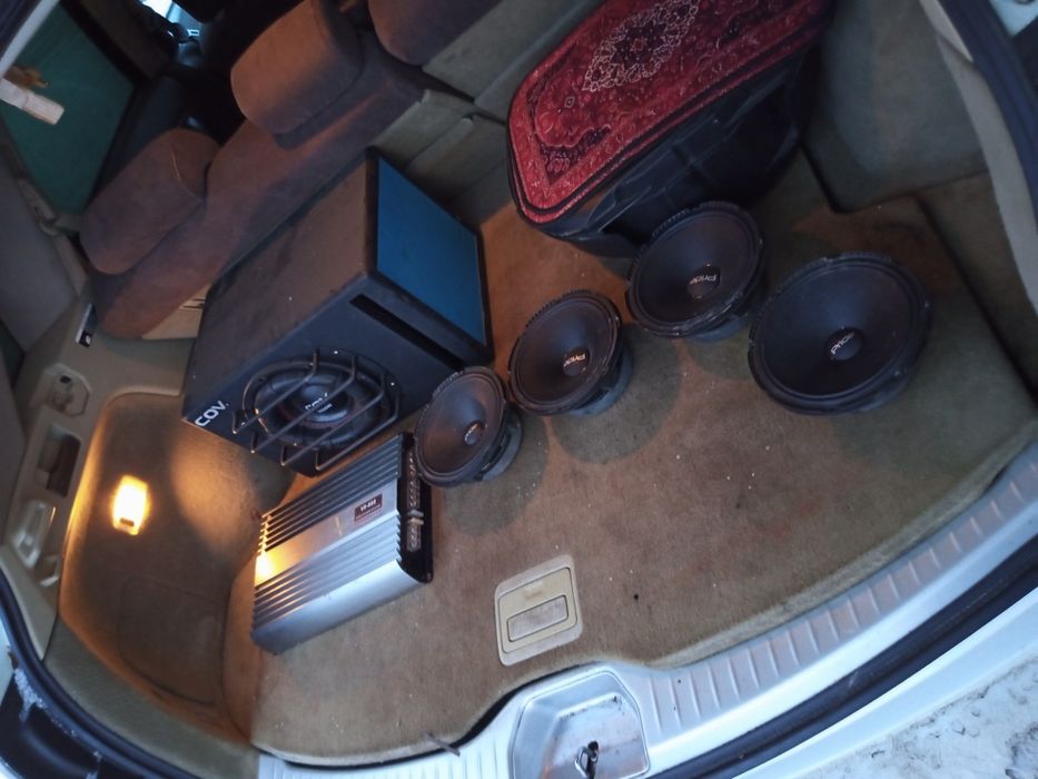 Колонки pride сабвуфер все вместе