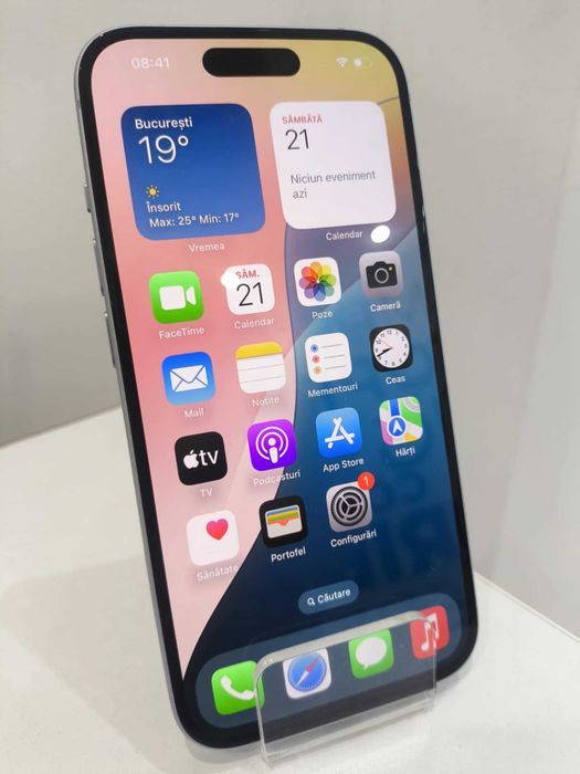 (Ag43) iPhone 15 128Gb 90% bateria (B3385) - 24 luni garantie!