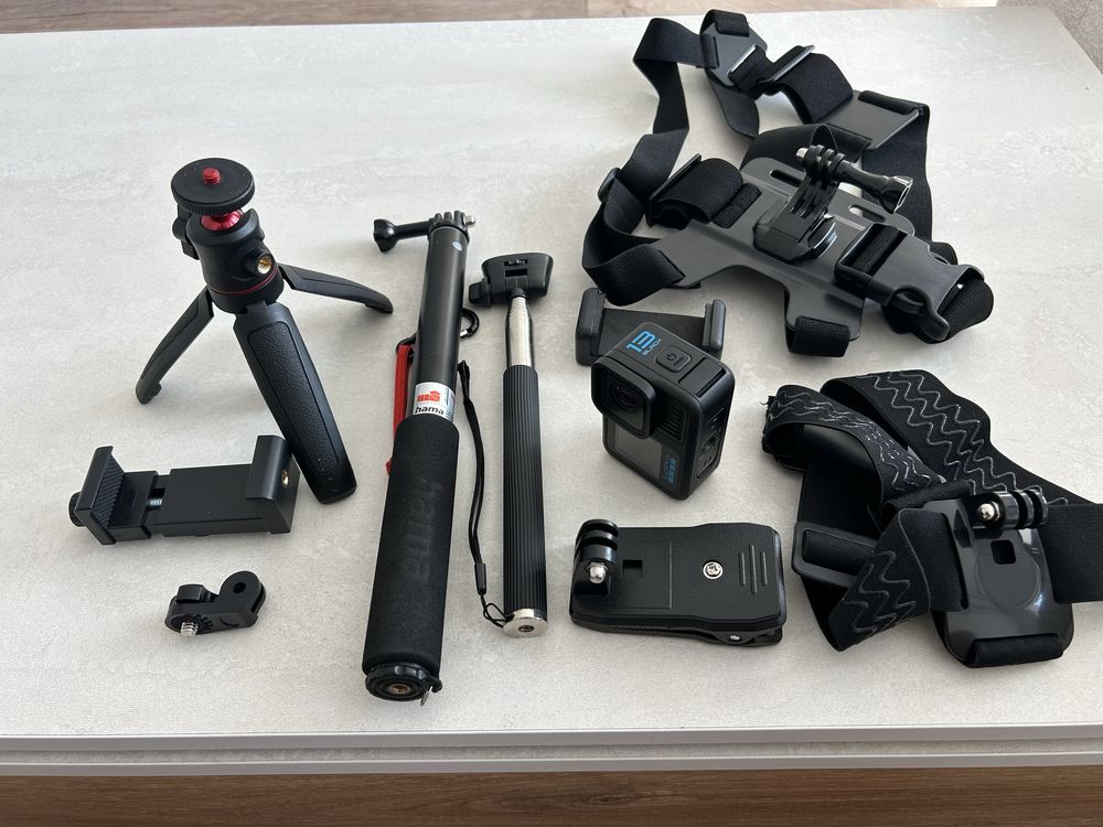 GoPro Hero 13 Black с аксесоари и SD карта