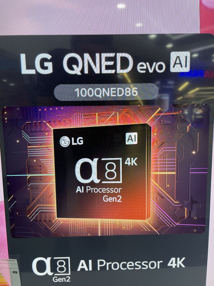 LG 100QNED86A6 evo AI