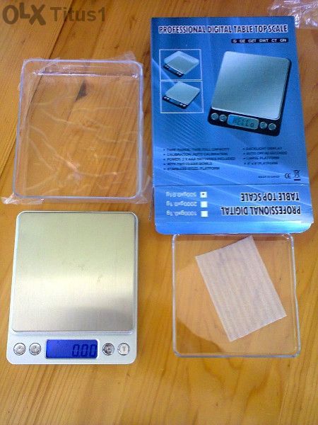 Професионална електронна везна 500/0,01 и 2000/0.1 високо качество