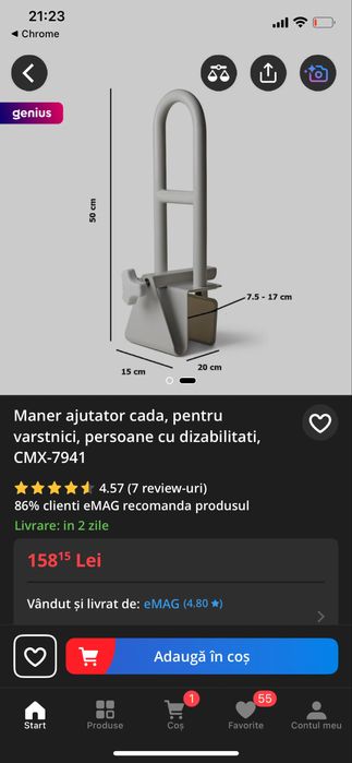 Maner ajutator cada nou