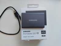 SSD extern Samsung T7 portabil, 1TB, USB 3.2