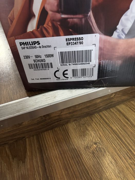 Espressor  cafea philips 3300 series late go