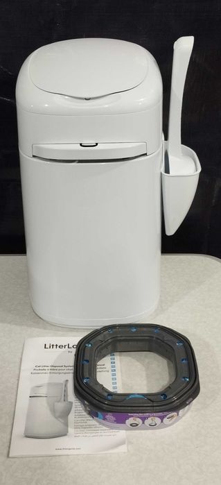 LitterLocker, Coș de gunoi pentru nisipul pisicilor , alb