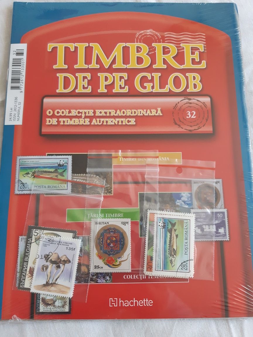 Colecția Timbre de pe Glob, Nr 1-80