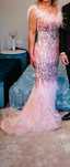 Rochie lunga de ocazie, model deosebit